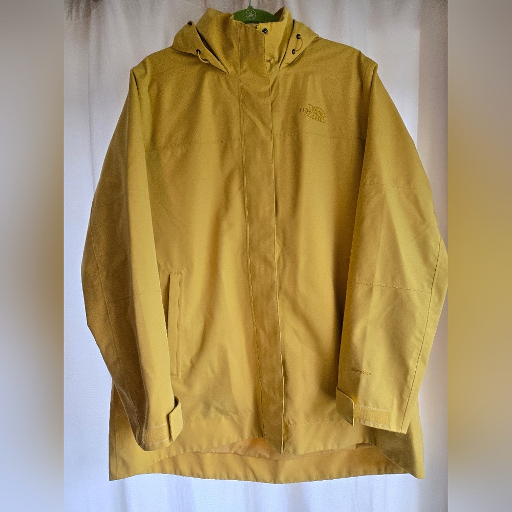 The North Face Yellow Rain Jacket